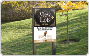 STEEPLE CHASE SITE SIGN